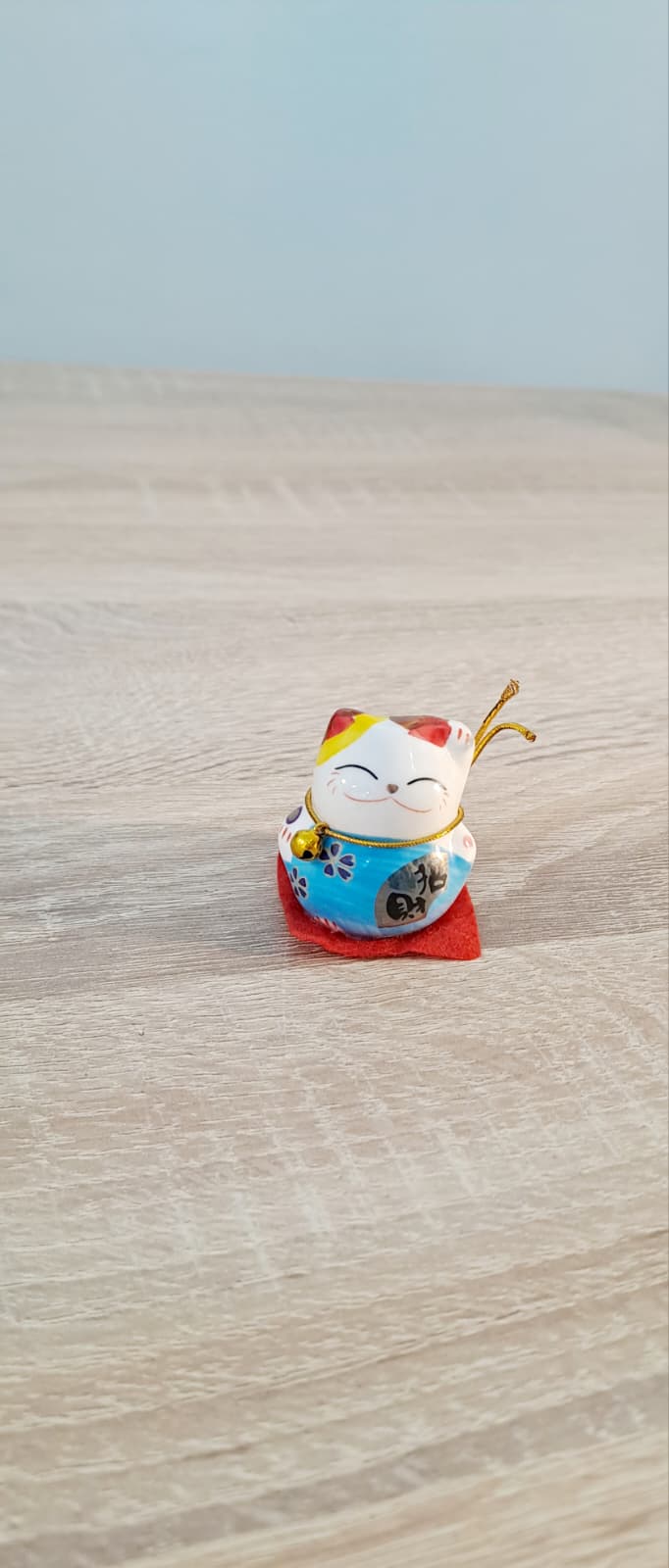 Maneki Neko Azzurro