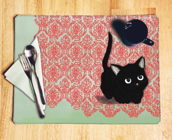 Tovaglietta Gatto Nero