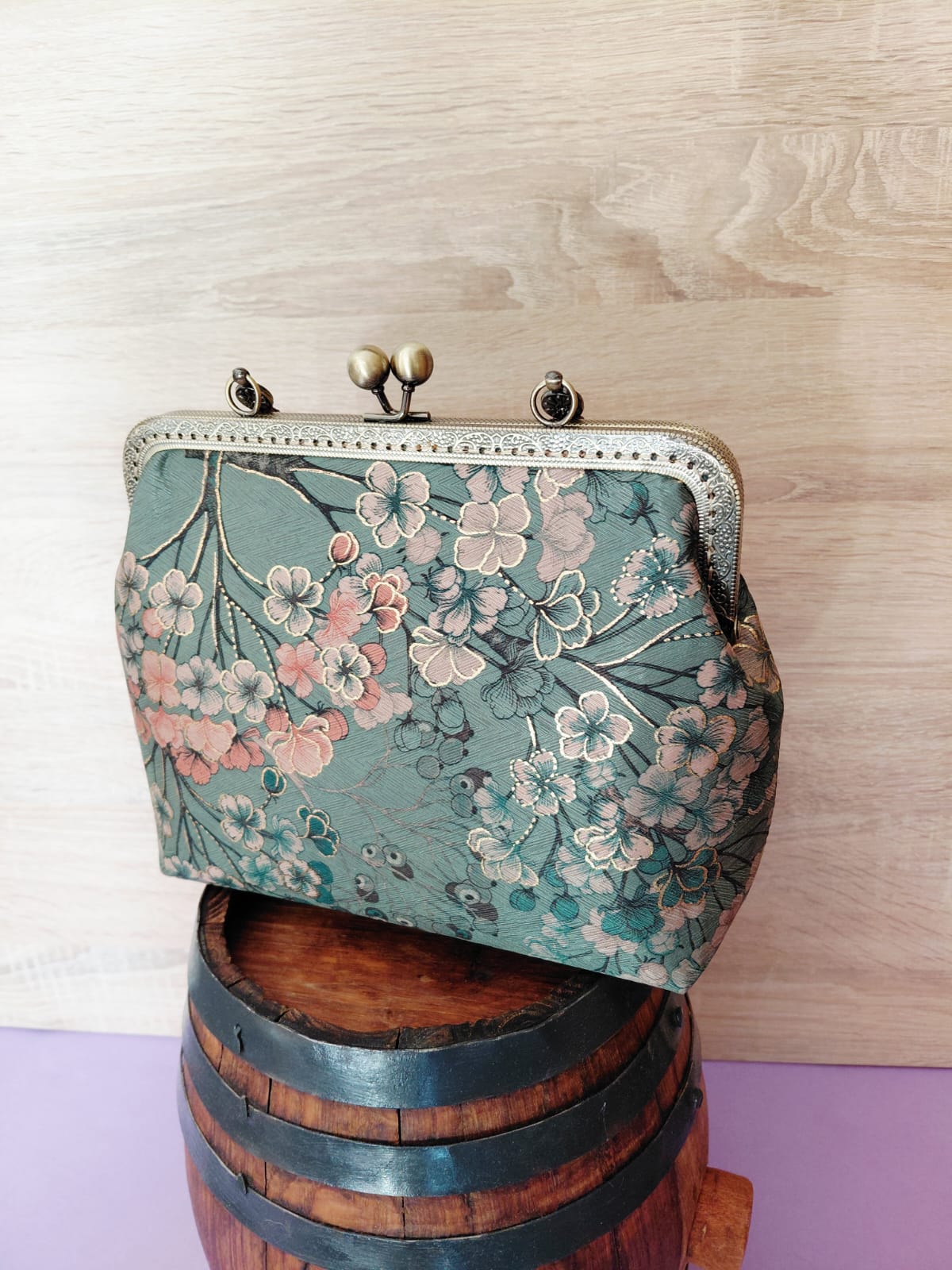 Borsa Retr&ograve; Sakura Verde