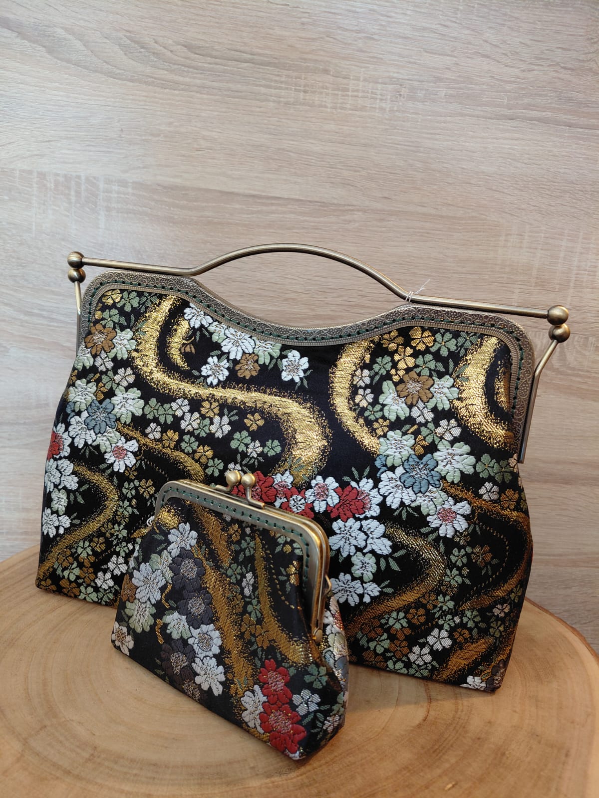 Borsellino Fiori Black