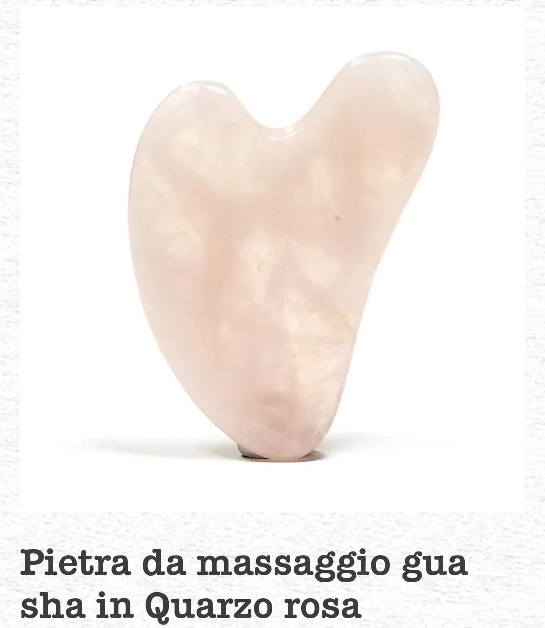 Gua- Sha Quarzo Rosa