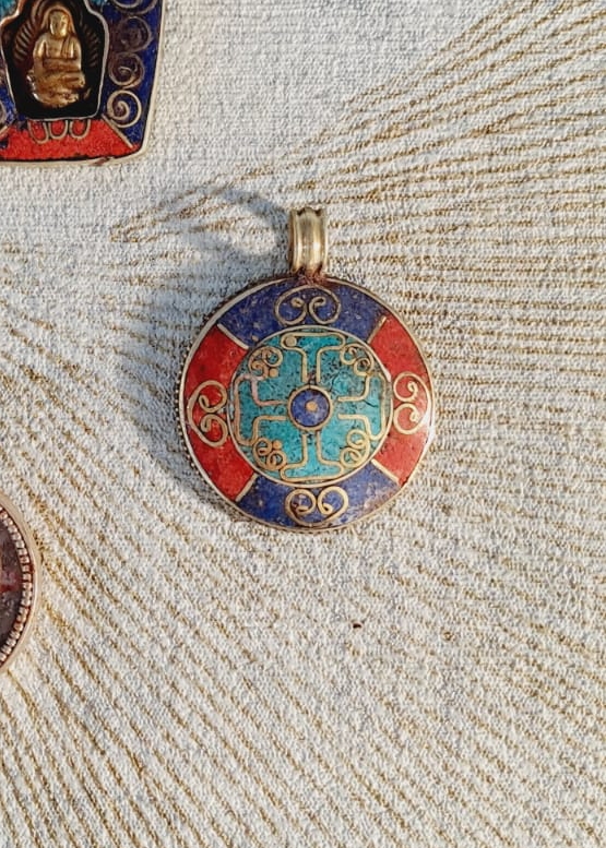 Ciondolo Medaglione Nepal