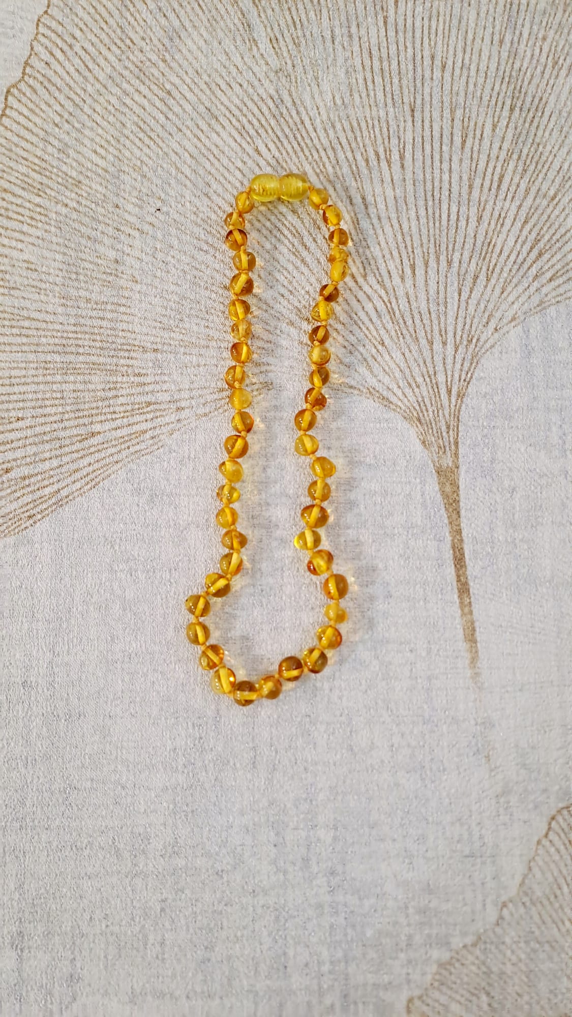 Collana Ambra Baby Honey