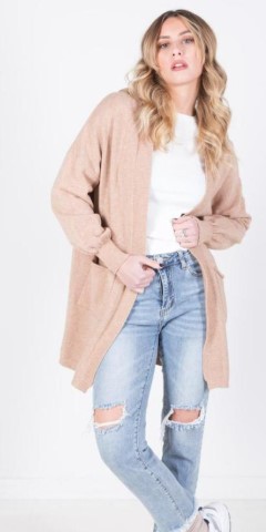 Cardigan Beige