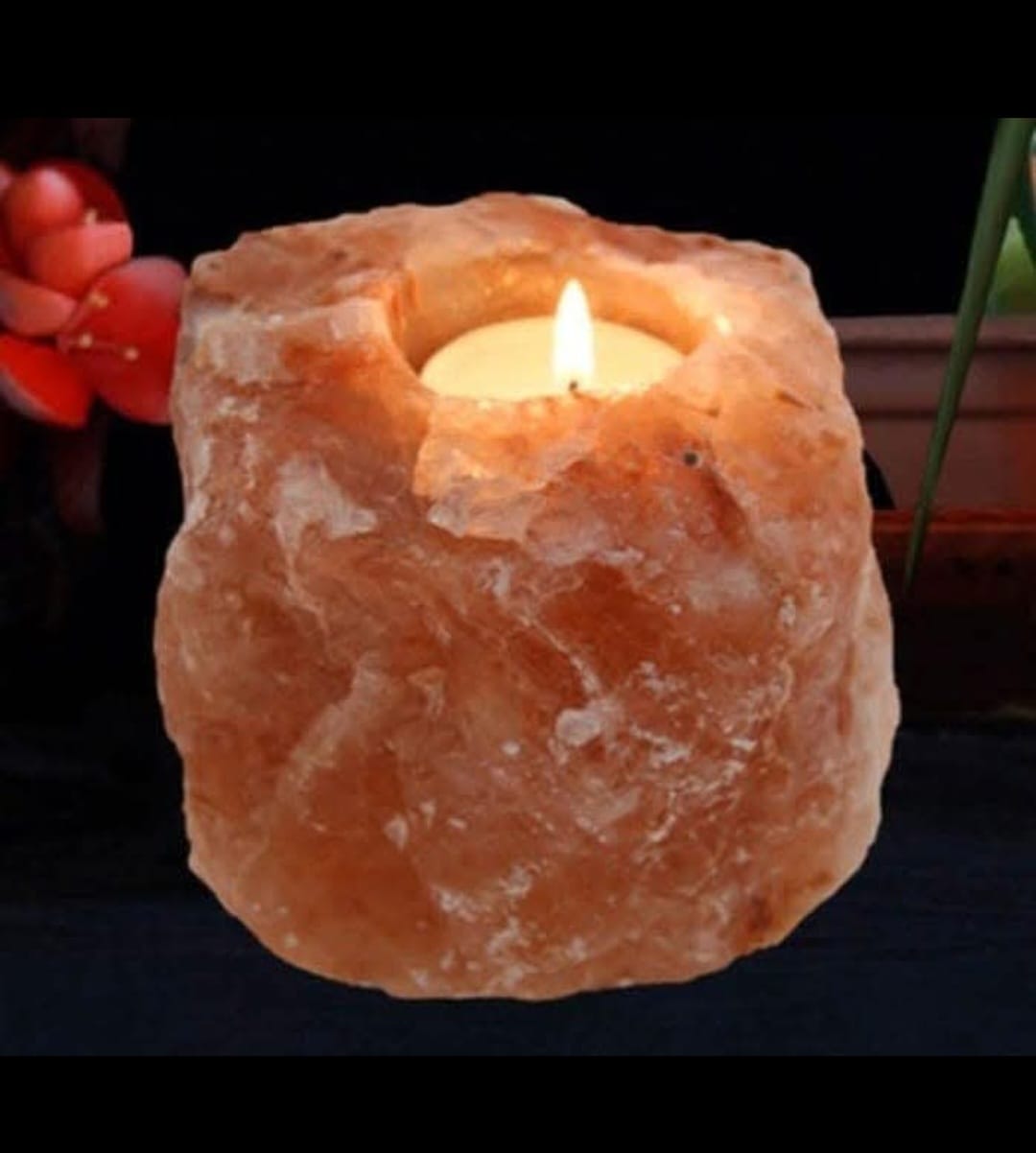 Porta Lumino Sale Rosa