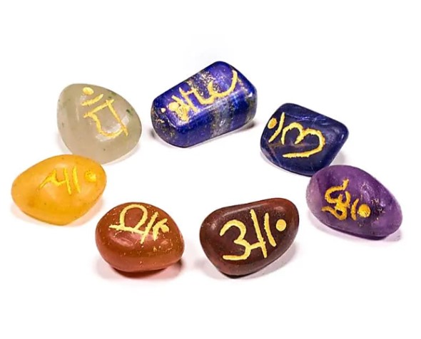 Cofanetto 7 chakra Sancrito
