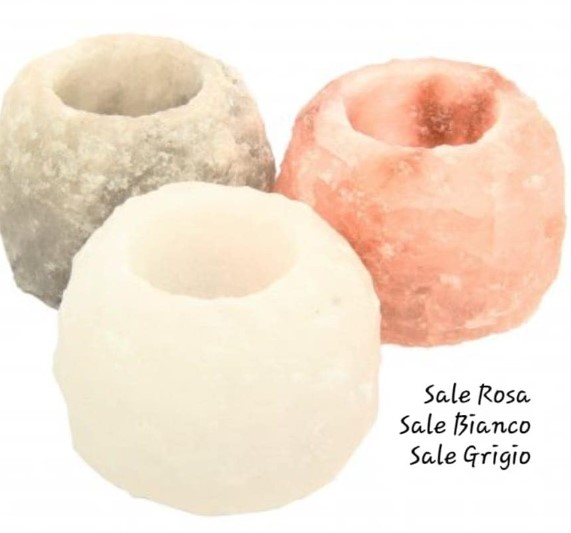 Porta Lumino in Sale Bianco