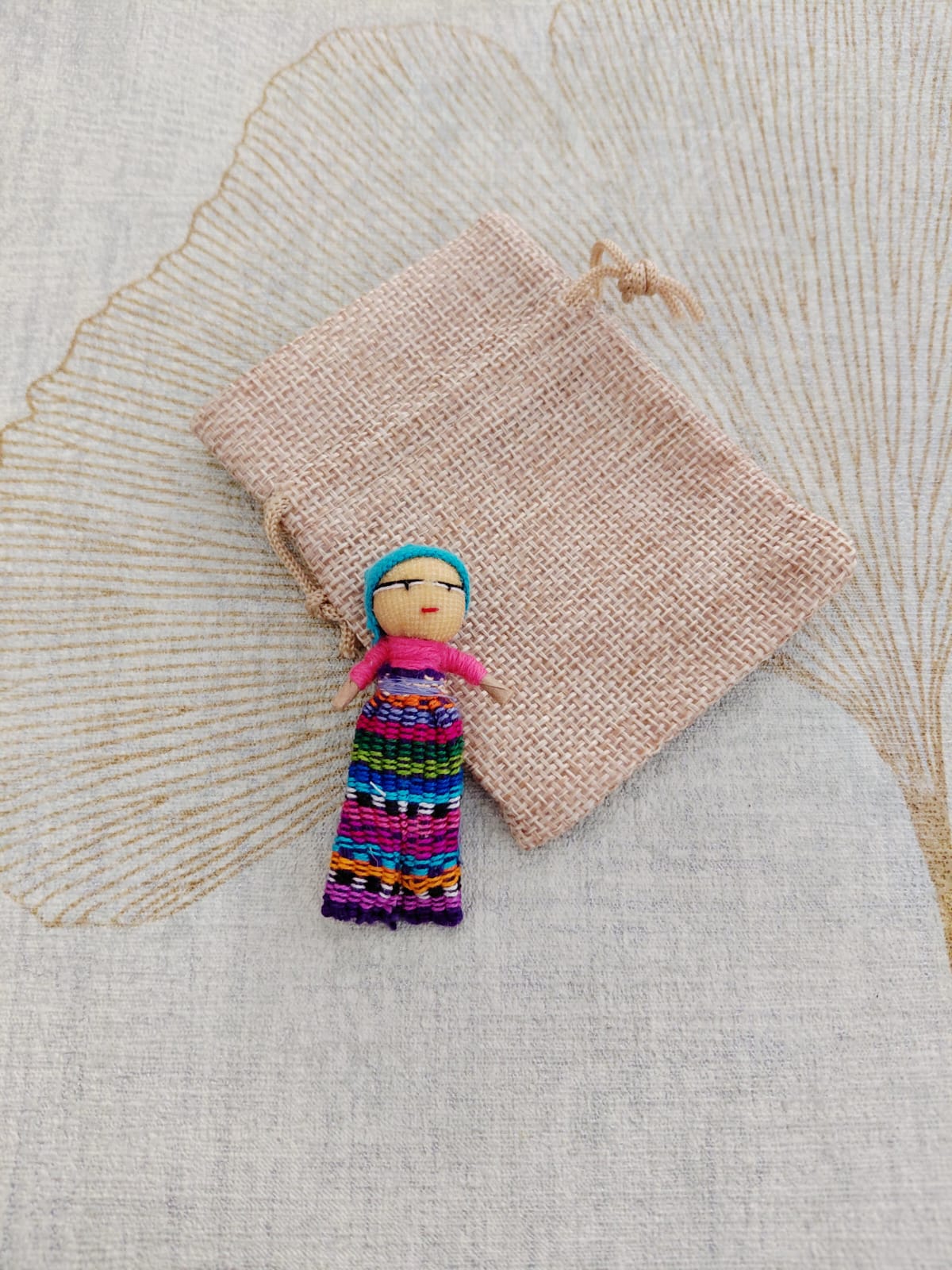 Bambolina della Preoccupazione Blu