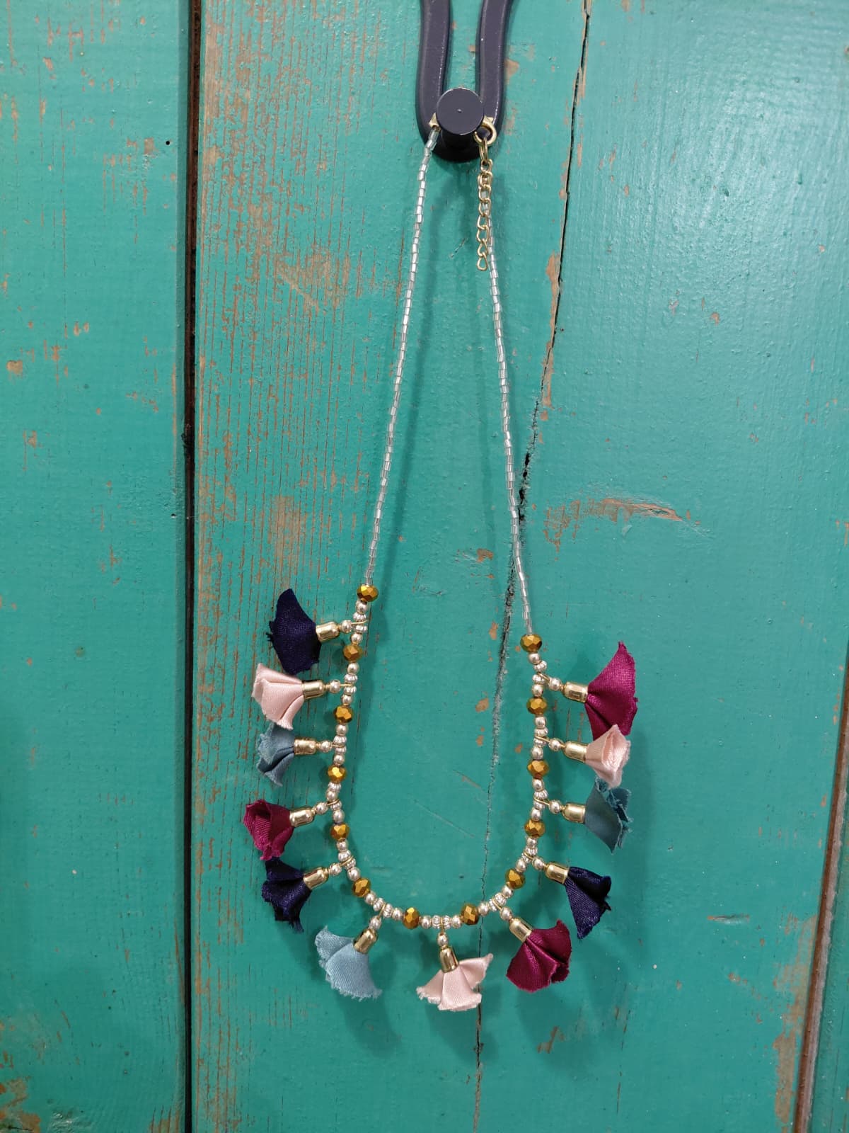 Collana Tessuto & Nappine