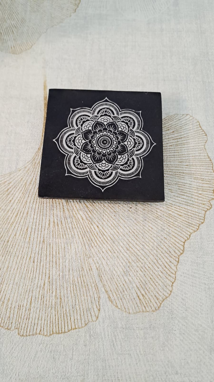 Brucia Incenso Mandala Nero