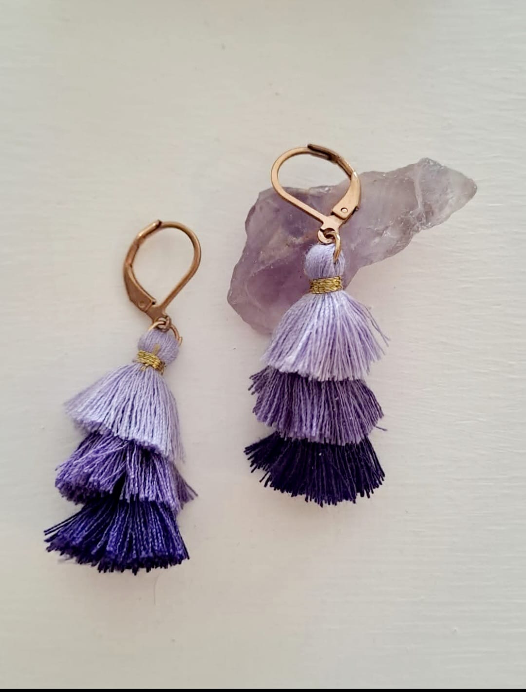 Orecchino Nappina Lilla