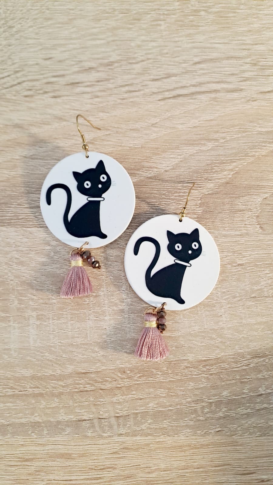 Orecchini Gatto Nero