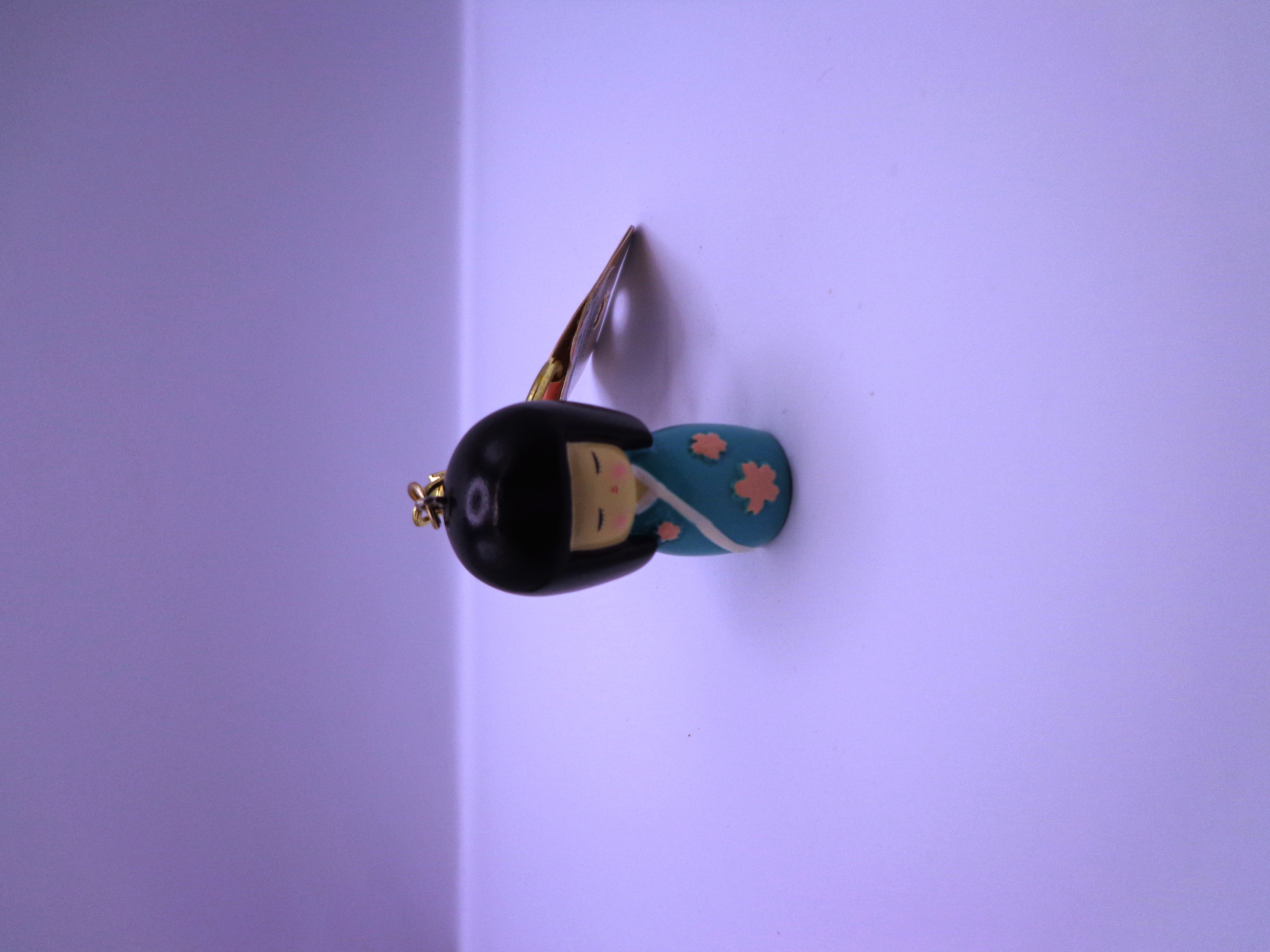 Portachiavi Kokeshi Blu