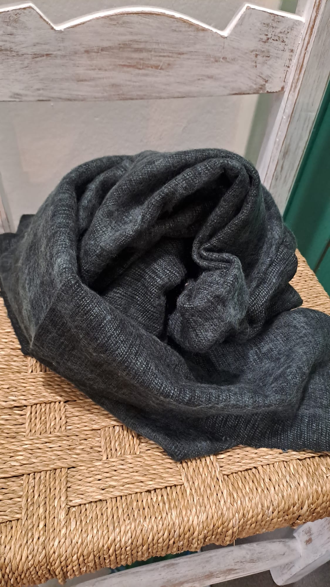 Scialle Antracite Nepal