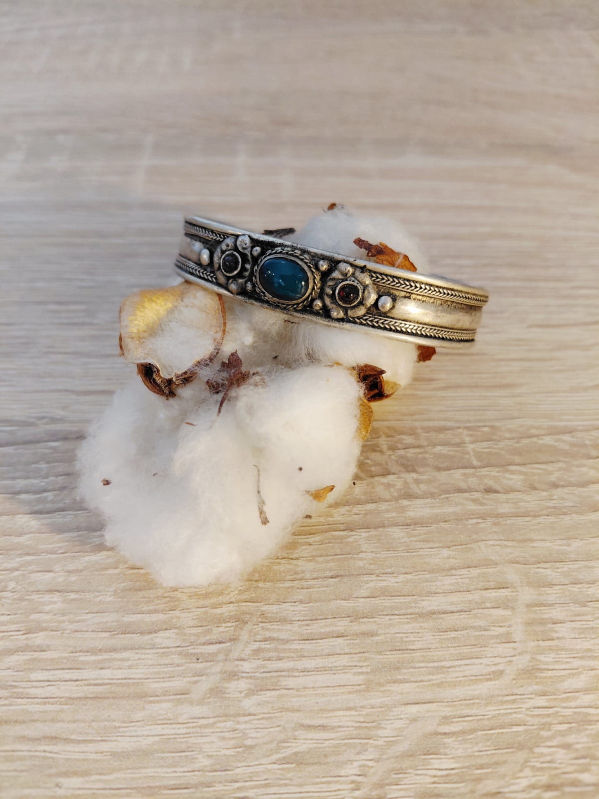 Bracciale Nepal Agata Verde