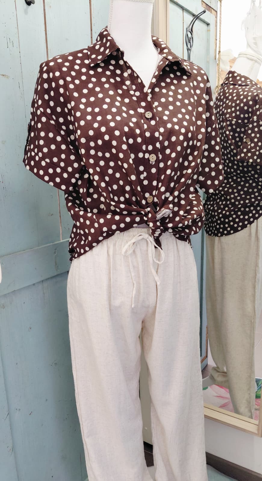 Camicia Pois