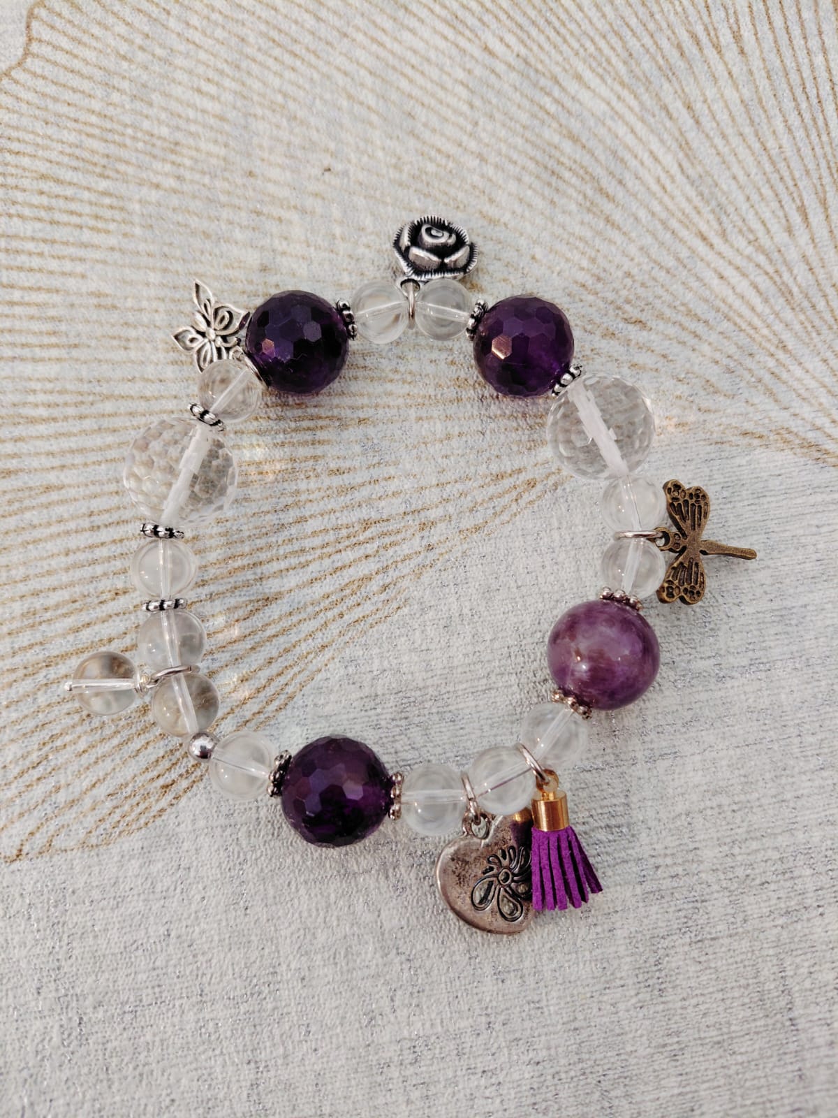 Bracciale Ametista & C.Rocca