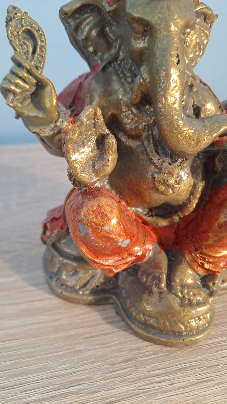 Ganesh Oro antico & Arancione