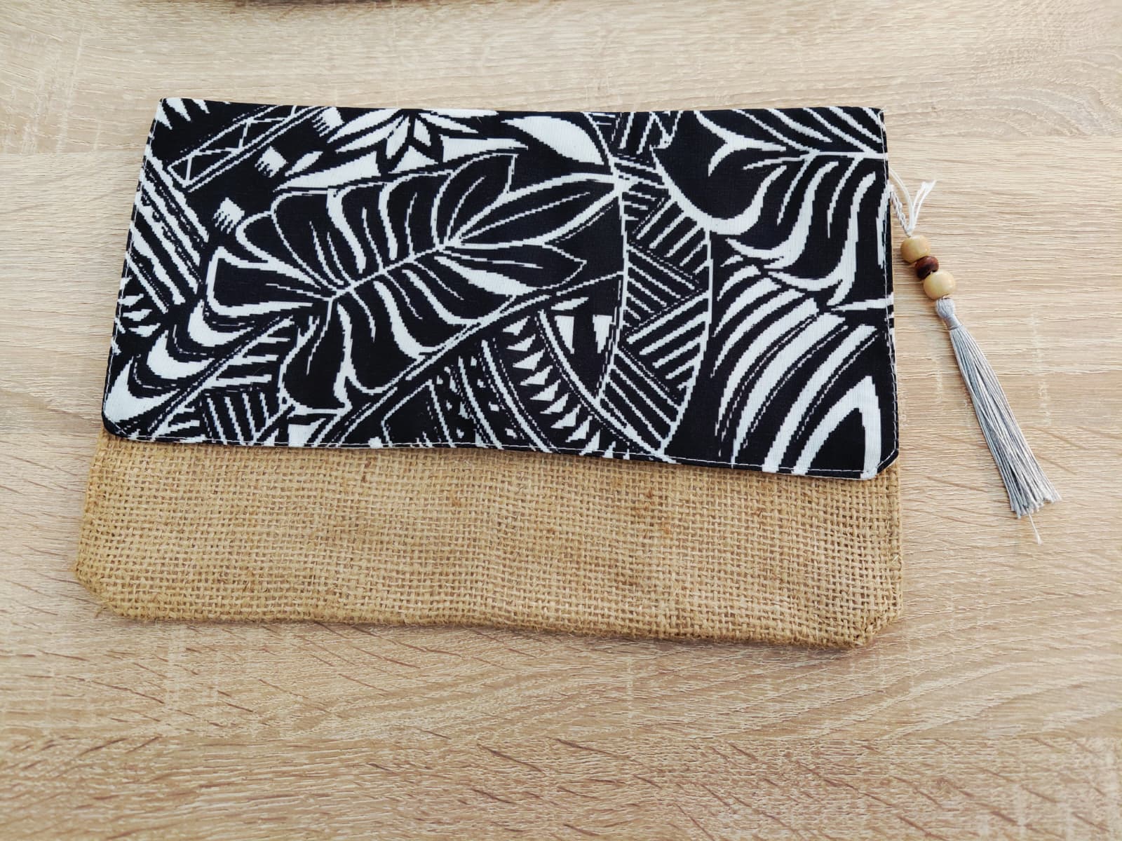 Pochette Polinesia Black