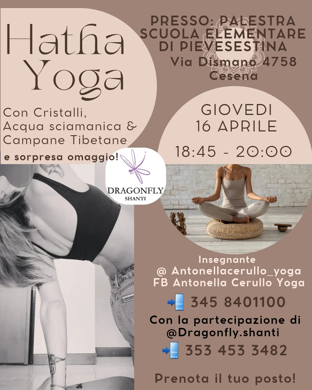 Yoga, Cristalli, Acque Sciamaniche & Campane Tibetane