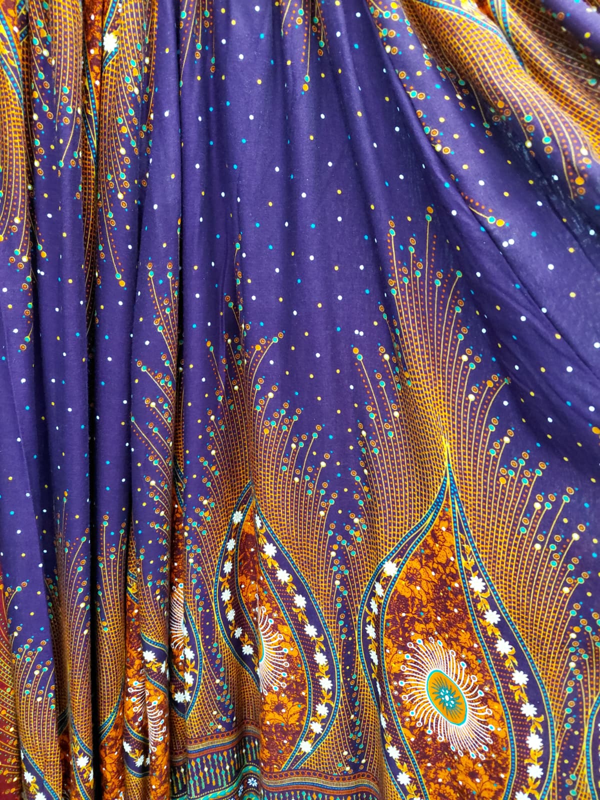 Pantalone Turco "Pavone Viola"