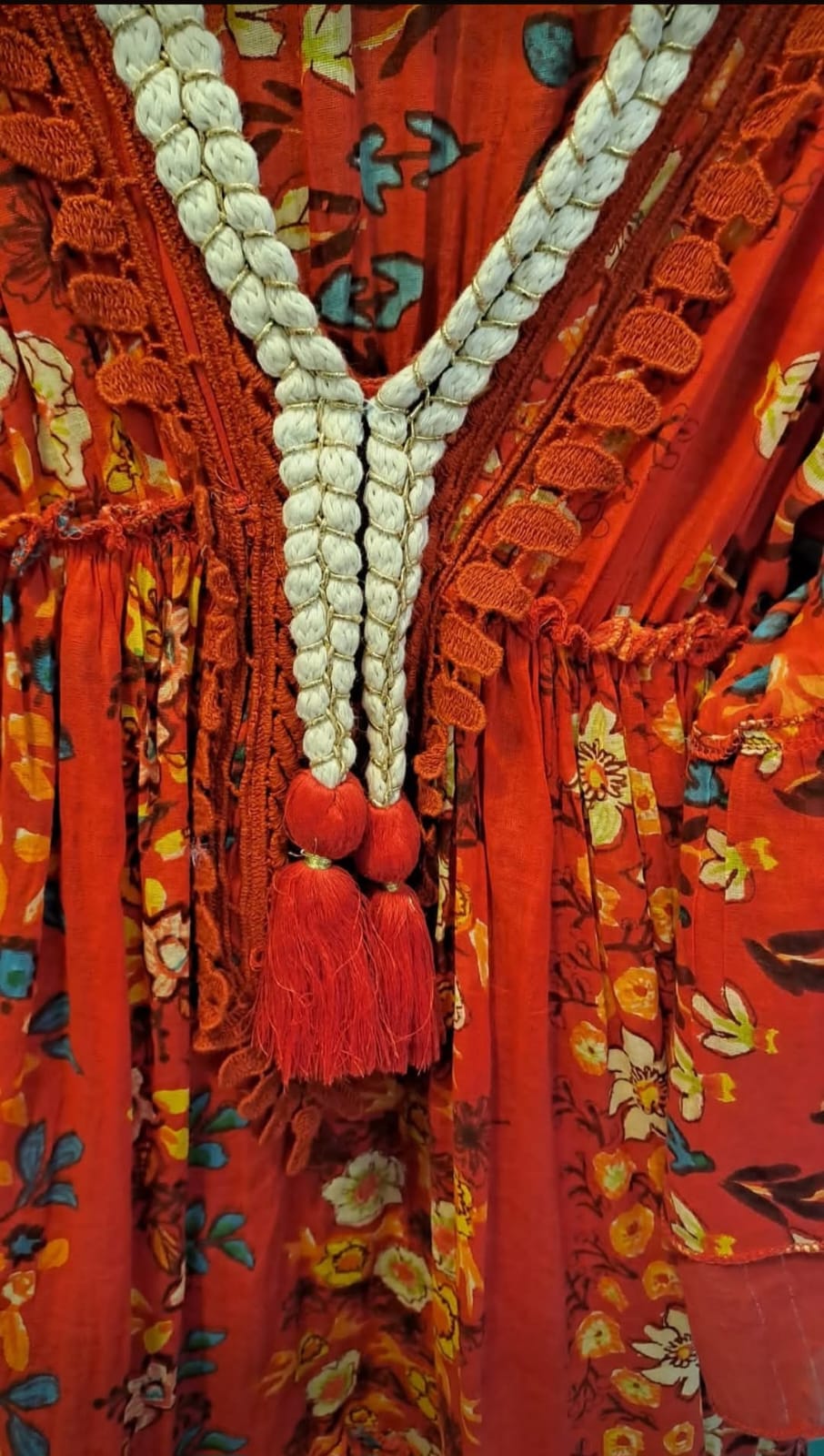 Abito Rosso & Nappe Taglia M